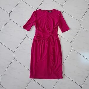 Lauren Ralph Lauren Pink Sheath Dress Size 0